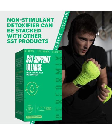 PERFORMIX SST Support Cleanse 60 Capsules - Liver Detox with Milk Thistle & Turmeric - Promotes Healthy Liver Function & Regularity - Buy Online on GoSupps.com