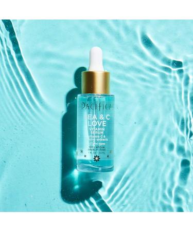 Pacifica Sea & C Love Vitamin C Serum 1 fl oz | Brightening & Anti-Aging | Natural Skincare - Buy Online on GoSupps.com