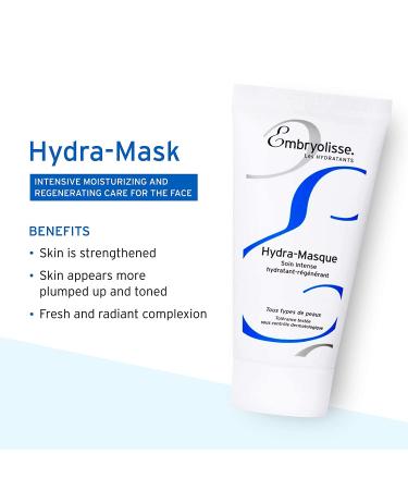 Embryolisse Hydra-Mask - Intensive Hydrating Beauty Mask 2.03 fl oz (60 ml) for Glowing Skin - Buy Online on GoSupps.com