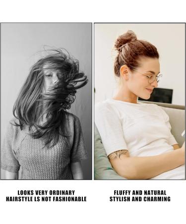 Long beard ball head wig bun grab clip Fluffy natural scrunchie bridal cocktail hairpin Messy Hair Bun Extensions Curly Wavy Hair Scrunchies claw Clip Messy Bun Hairpiece (Light Curry) - Buy Online on GoSupps.com