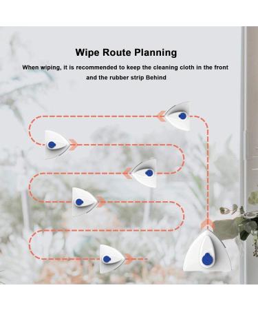 Magnetic Window Cleaner - Magnetic Window Cleaner Tool for Home - Glass Wiper Cleaning Tools Outside Window Cleaners for High-Rise Window Cleaning A/v 3-8mm - Buy Online on GoSupps.com