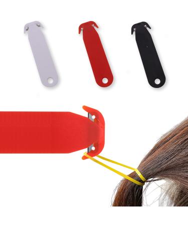 3 Pcs Hair Rubber Band Remover Hair Elastic Tie Cutter Dual Blades Must Have Hair Accessory Tool for Mom Of Girls Kids
