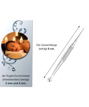 Mini Massage Scar Stick Point Finder - 2/5 mm Acupressure Pen for Pain Relief | Short 8 cm Acupuncture Stick - Buy Online on GoSupps.com