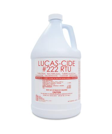 #222 RTU Hospital-Grade Salon and Spa 60 Second Disinfectant 1 Gallon Blue