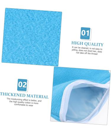 Moufles et Chaussettes de Paraffine Taille Unique Maintien Thermique Hydratation Optimale Soins des Mains Pieds Usage Professionnel et Domestique Couleur Bleu Marine - Buy Online on GoSupps.com