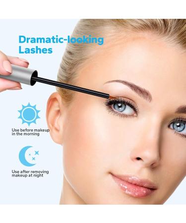 Eyelash Growth Serum - Fuller & Longer Lashes | Premium Lash Serum for Eyelash Extensions & Brows (0.17 oz - Buy Online on GoSupps.com