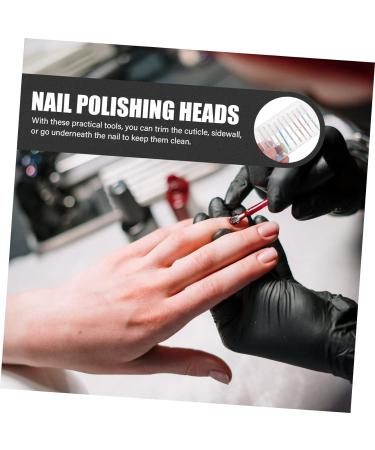 POPETPOP 1 Set Nail Polisher Handpiece File Electric Nail File for Nail Drill bit Accessory Russian Cleaning Tool Nail Drill Accessories Nail Pen Alloy Tungsten Steel Manicure - Buy Online on GoSupps.com