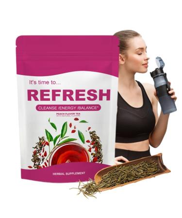 KLYso Herbal Energy Boost Tea Vitality Herbal Tea With Peach Flavor1PCS