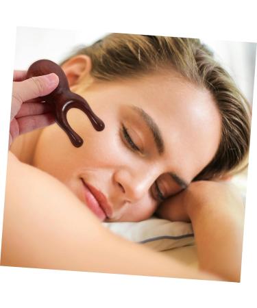 Anneome Massage Device Nose Roll - Gua Sha Facial Tool & Eye Cream Applicator for Nose Lifting & Eye Massage | Sandalwood Travel Curly Kamm - Buy Online on GoSupps.com