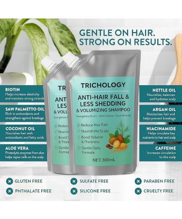 Shampooing volumisant anti-chute et anti-d chaussement fortifie les racines formule botanique apporte paisseur et brillance doux pour hommes et femmes 300 ml 1pcs - Buy Online on GoSupps.com