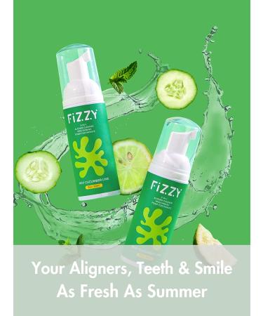 3-in-1 Foam Aligner & Retainer Cleaner | Alcohol & Fluoride Free | Xylitol | Mint Cucumber | Travel Size - Ideal for Invisalign & Smile Direct | Works as Mouthwash/Toothpaste - Buy Online on GoSupps.com