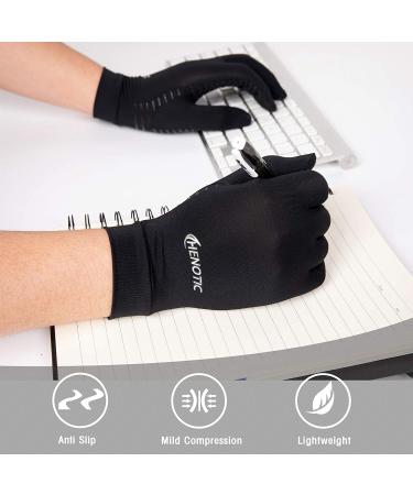 Henotic Copper Compression Gloves - Anti-Slip Arthritis Relief for Carpal Tunnel & Joint Swelling - One Pair Small (2 1/5''-2 3/5'') - Buy Online on GoSupps.com