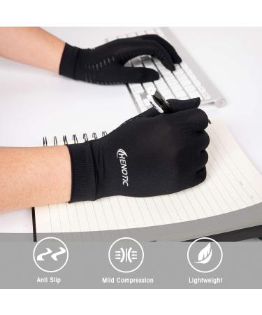 Buy Copper Arthritis Gloves for Men & Women | Touch Screen Compression Gloves for Carpal Tunnel Relief | Anti-Slip Large Size - Buy Online on GoSupps.com