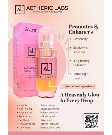 Buy 100% Natural Vegan Anti-Aging Facial Beauty Oil - Shop Internationally - Buy Online on GoSupps.com