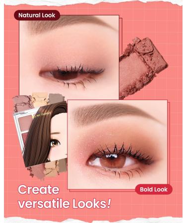 AMTS True Beauty Dear Rose Eyeshadow Palette - Highly Pigmented Matte & Shimmer - Long Lasting K-Beauty Makeup | International Shipping Available - Buy Online on GoSupps.com