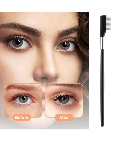 Metal Eyelash Comb - 3 Pack Professional Lash Separator Tool | Stainless Steel Mascara Applicator for Women & Girls - Buy Online on GoSupps.com