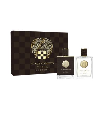 Vince Camuto Terra Extreme Eau de Parfum Spray Cologne for Men 1.7 Fl Oz (Pack of 2)