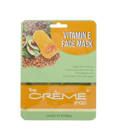 Buy The Cr me Shop Vitamin E Face Mask - Nourishing Anti-Aging Essence Sheet Mask for Acne Scars & Age Spots - Korean Skincare - Buy Online on GoSupps.com