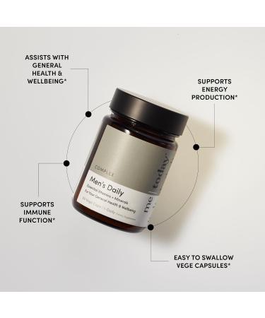 me today Multivitamin for Men Mineral Supplements with 27 Vitamins Minerals and Herbs Including D C A B Biotin and Zinc Vegetarian | General Health Supplements | 60 Capsules - Buy Online on GoSupps.com