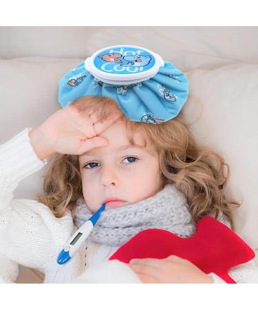 Refillable Ice Packs | Small Ice Bag Waterproof Refillable Ice Bag Small Ice Bag with Wide Mouth Menstrual Hot Water Bag for Swelling Jaw Headache Shakven - Buy Online on GoSupps.com