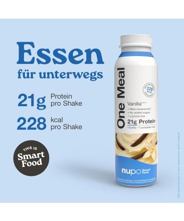 NUPO Meal replacement drinking meal to lose weight vanilla 12 pcs diet drink to lose weight slimming shake meal replacement drink meal nutritional supplement Vanilla - Buy Online on GoSupps.com