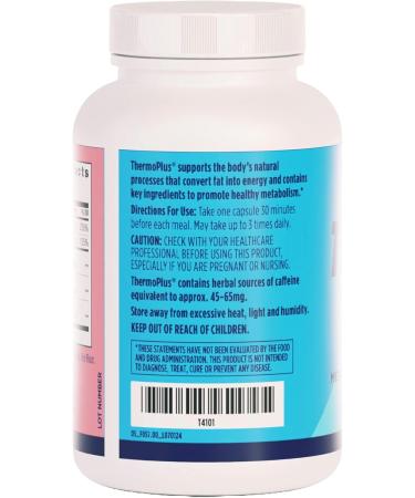 AdvoCare ThermoPlus Vitamin & Herbal Dietary Supplement - Supports Healthy Metabolism* - Contains Thiamine Sage Extract & Oolong Tea Extract - 90 Capsules - Buy Online on GoSupps.com