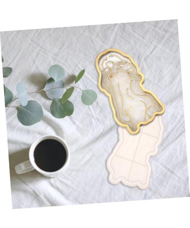 STOBOK 3 Pcs Tray Silicone Mold Silicone Molds Epoxy Resin Tray Mold Silicone Plate Mould Manual Cake Mold Whitex3pcs 16.1X8.5CMx3pcs - Buy Online on GoSupps.com