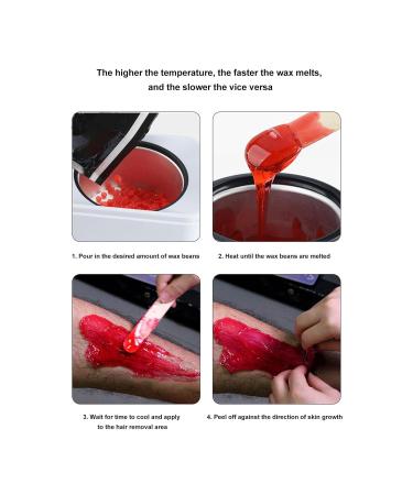 Digital Wax Warmer - Professional Hair Removal Melt Wax & Portable 220V EU Connector for Home & Travel - Buy Online on GoSupps.com