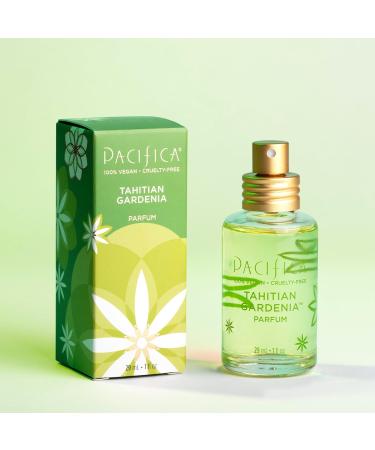 Pacifica Tahitian Gardenia Spray Perfume - Vegan Cruelty-Free Perfume with Essential Oils in Recyclable Glass Bottle Tahitian Gardenia 1 Fl Oz (Pack of 1) - Buy Online on GoSupps.com