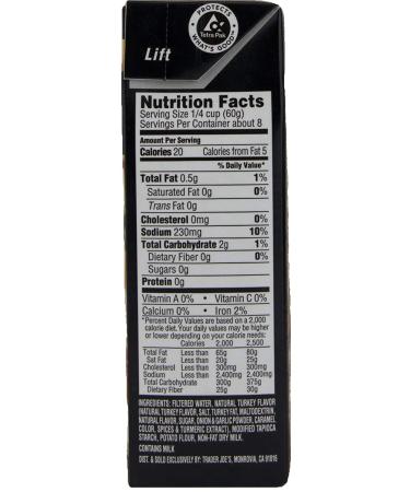 Trader Joe's Turkey Gravy 17.6 Oz. - Set of 3 Boxes - Buy Online on GoSupps.com