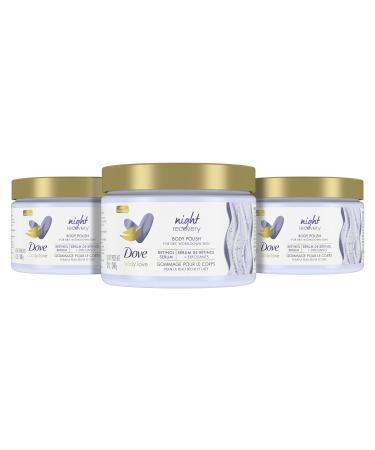 Dove Body Love Body Polish Night Recovery 3 Count for Dry Worn-Down Skin Body Scrub with Retinol and Botanical Oils for Silky Smooth Skin 12 oz - Buy Online on GoSupps.com