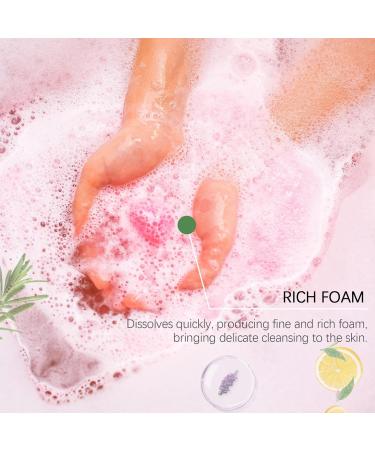 Bubble Bath Ball - Natural Shower Ball Natural Bubble Bath Balls for Relaxation Moisturizing Suitable for Women Kids and Men - Buy Online on GoSupps.com