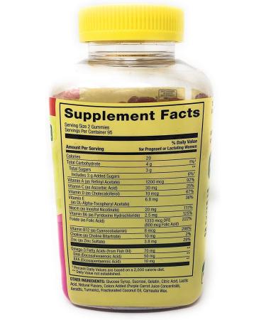 Spring Valley Adult Prenatal Health Multivitamin Gummies with DHA, Folic Acid - 190 Count - Buy Online on GoSupps.com
