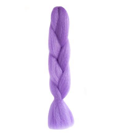 American Dream Brilliant Jumbo Kanekelon Braid for Hair Weaves Dreads and Avant Garde Creative Styling Lilac
