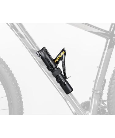 Topeak Mountain TT Twin Turbo Pump - Black | Efficient and Powerful Cycling Pump - Buy Online on GoSupps.com