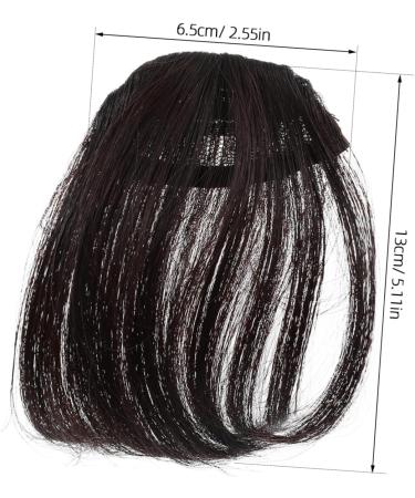 minkissy Piece Mini Clips for Hair Scisors Hair Clips for Bangs Hair Clips for Extensions Fake Bangs Fake Hair Bangs Hair Clip Extension Human Hair Wig with Bang Clip in Hair Bangs Lengthen medium Coffee - Buy Online on GoSupps.com
