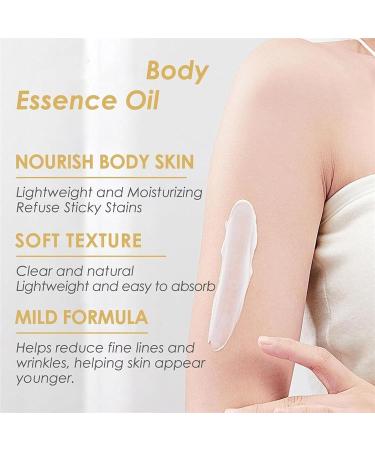 silk essence oil for body liquid silk oil for body anti wrinkle moisturizing body firming lotion silk body lotion deeply moisturizing body oil to reduce - Buy Online on GoSupps.com