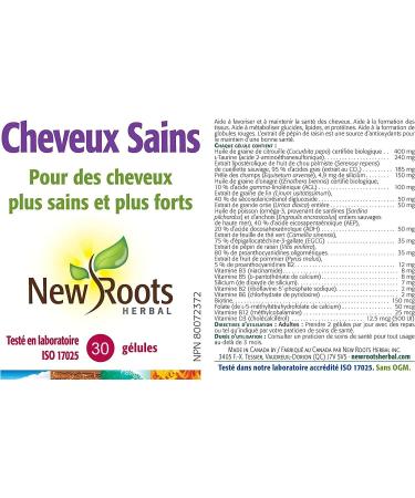 New Roots Herbal - Hair & Scalp 30 softgels - Helps to Promote and Maintain Hair Health - Buy Online on GoSupps.com