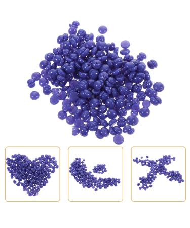 Frcolor 6 packs of wax beans for hair removal wax hard wax hard wax beans armpit wax pearls hard wax pearls bikini wax bean beeswax violet