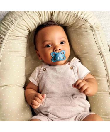 MAM Day & Night Silicone Pacifiers for Girls | Set of 6 with Sterilized Transport Boxes | International Shipping Available - Buy Online on GoSupps.com