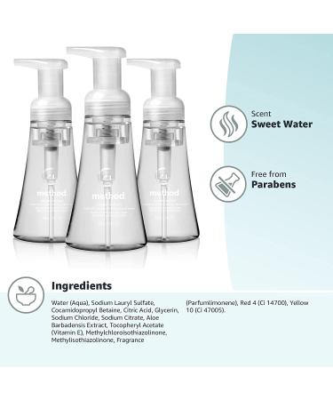Method Foaming Hand Soap - Sweet Water, 10 oz (Pack of 3) | Refreshing & Gentle Clean - Buy Online on GoSupps.com