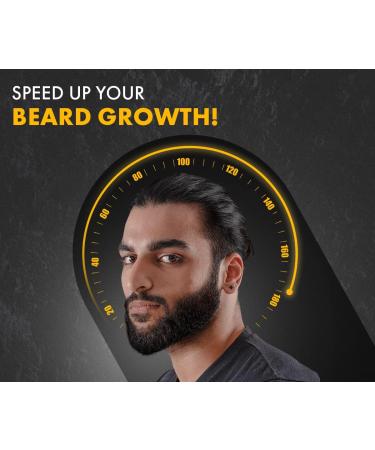 Urbangabru Beard Growth Oil Booster - 60 ml | Natural Herbs Enriched | Promotes Healthy Beard Growth - Buy Online on GoSupps.com