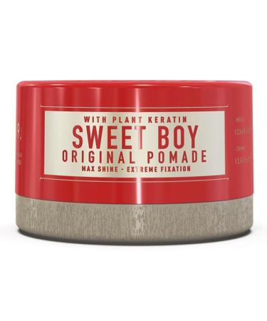 Immortal NYC Hair Waxes for Men - ''Sweet Boy'' Original Pomade Extra Strong Hold Max Shine -With Plant Keratin
