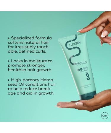 CurlMix Moisturizer for Curly Hair - Signature Fragrance - Medium Hold - 8 Oz. - Buy Online on GoSupps.com