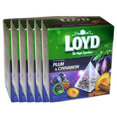 Loyd - Plum with Cinnamon 40g (Pack of 6)