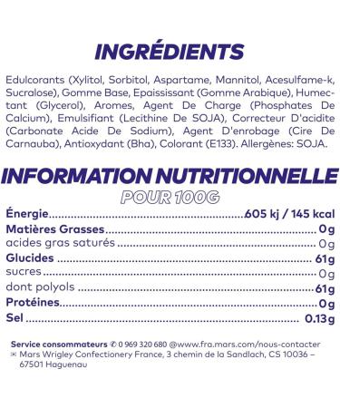 FREEDENT White Bubble Chewing Gum Sugar Free Mint 5 Packs of 10 Dragees 70 g - Buy Online on GoSupps.com