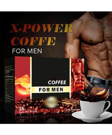 Power Coffee for Men Power Coffee for Men Ginseng Maca the Secret To Strong Men - Buy Online on GoSupps.com