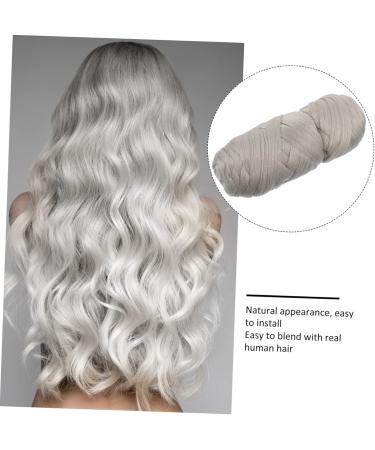 Ipetboom Trimmer Hair 2 Rolls Brazilian Wool Braid Fishing Line Natural Polypropylene Wig Making Supplies 19.9X9X7CM Light Grey - Buy Online on GoSupps.com