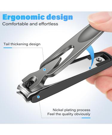 2024 Novelty Nail Clipper with Catcher - Mens Women Gifts Christmas Presents Stocking Fillers for Dad Mess Free Fingernail Clippers Secret Santa Novelty Gifts for Men Him Who Have Everything - Buy Online on GoSupps.com