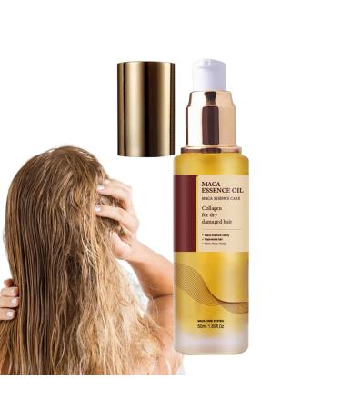Hair Oil Collagens Hair Care Oil Repair Hair e ssential Oil Collagens Repair Hair Ess-ential Oil Maca Essence Care Collagens For Dry Damaged Hair Natural Argan Oil Hair m ask For Dry Damaged Hair